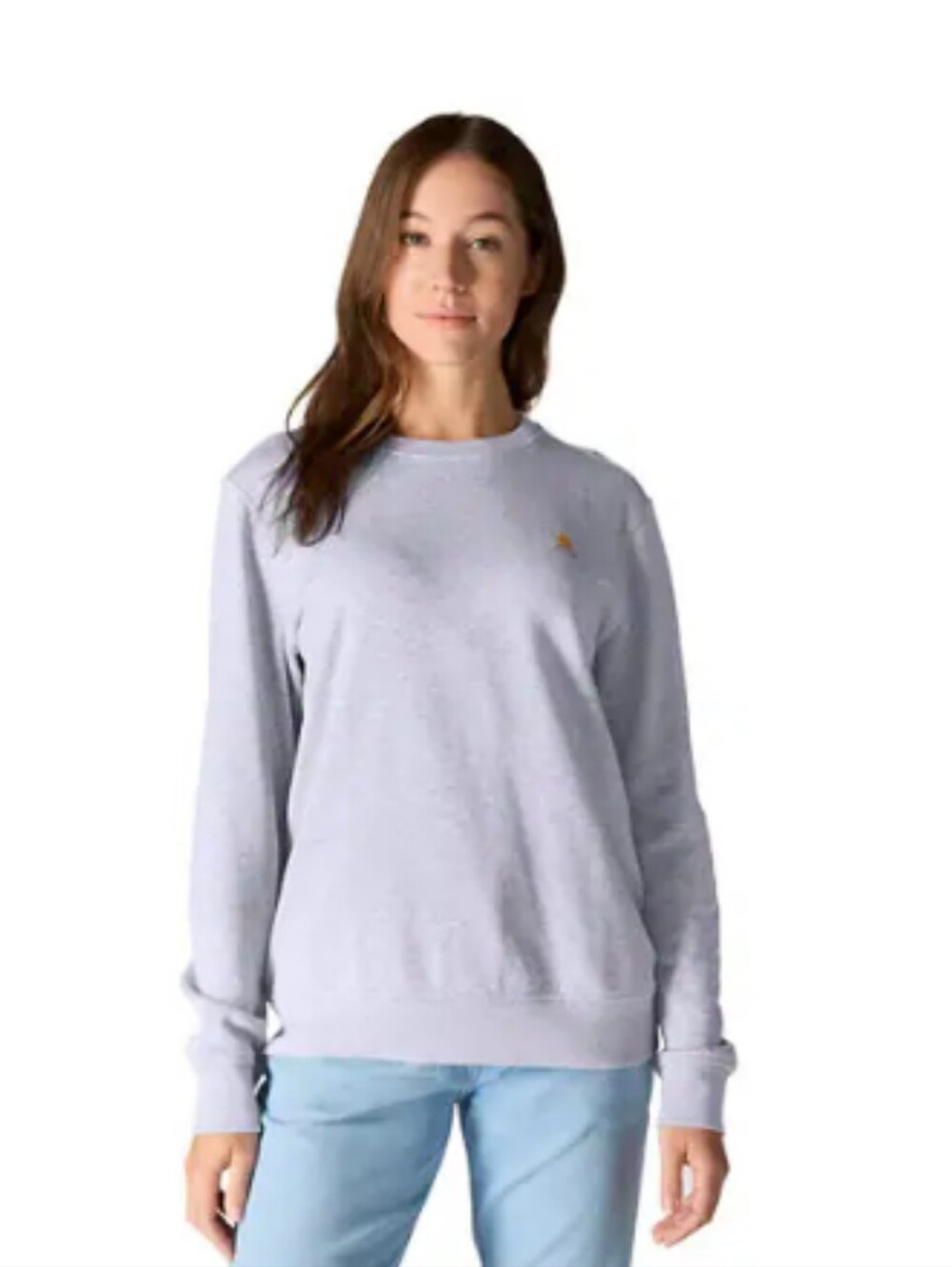 Carhartt Light Purple Mica Lavender Relaxed Fit Tencel French Terry Crew Neck
